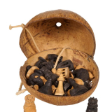 Coconut chess set