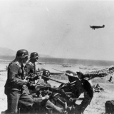 German anti-aircraft gun at Maleme