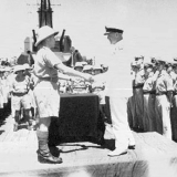 New Zealand Division thanks the Royal Navy