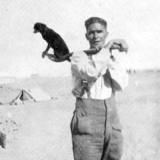 Duda, the mascot dog
