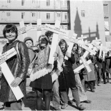 Environmental activists in Wellington, 1972