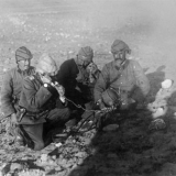 Ottoman soldiers in the field