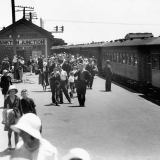 Frankton railway station, 1930s