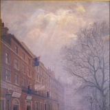 <em>NZ Military HQ Bloomsbury Square, London</em> by G.E. Woolley