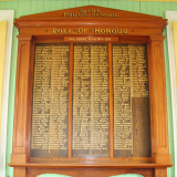 Gore Public School roll of honour board