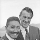 Ed Hillary and Tenzing Norgay, 1971