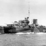 HMNZS <em>Leander</em> in the Pacific