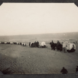 Transporting wounded from Magdhaba