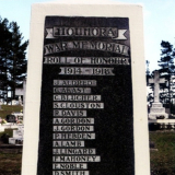 Houhora war memorial