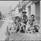 The Maori Battalion in Sora, Italian campaign