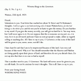 Wiremu Kīngi's letter to the governor