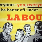 Labour Party poster, 1957