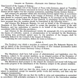 League of Nations Mandate for German Samoa