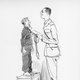 <em>Light Diet</em> cartoon, 1918