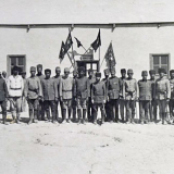 Ottoman headquarters staff captured at Magdhaba