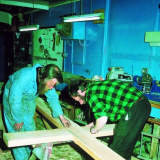 Making the Erebus memorial cross