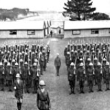3rd Maori Reinforcements on parade