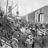 3rd Maori Reinforcements depart from New Zealand