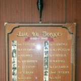 Mataura RSA roll of honour boards