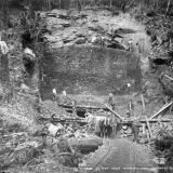 Coal seam at Mōkihinui