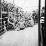 Niuean soldiers aboard SS <em>Arawa</em>