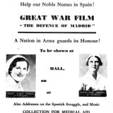 Spanish Medical Aid Committee poster