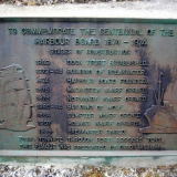 Oamaru Harbour Board centennial plaque