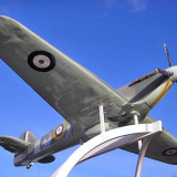 Replica of Keith Park's Hurricane fighter