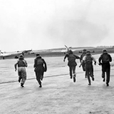 British pilots scramble