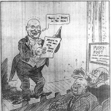 Pussyfoot Johnson cartoon