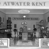 Radio stand at 1928 exhibition