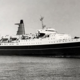 The inter-island ferry <em>Rangatira</em> 