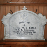Riversdale St Marks Sth African War memorial