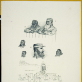 Drawing of Riwha Titokowaru 