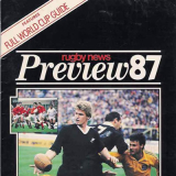 Rugby News world cup preview issue, 1987