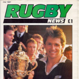 Rugby News world cup cover, July 1987