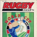 Rugby News world cup cover, June 1987