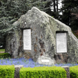 Robert Scott memorial boulder