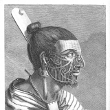 The head of a New Zealander by Sydney Parkinson