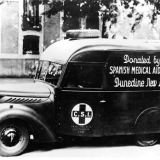 Spanish Medical Aid Committee ambulance