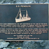 SS  Penguin  plaque