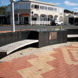 St Heliers war memorial seats