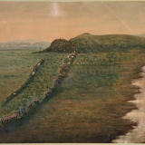 Fighting at St John's Wood, Whanganui, 1847