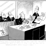 Norman Kirk Springbok tour cartoon