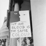 School children protesting, 1981 Springbok tour
