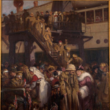 <em>The homecoming from Gallipoli</em>, by Walter Bowring