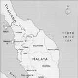 Malayan Emergency map
