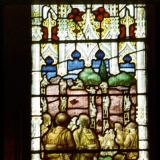 Le Quesnoy memorial window, Cambridge