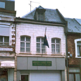 Flying the NZ flag at Le Quesnoy
