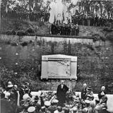 Unveiling of NZ memorial in Le Quesnoy, 1923